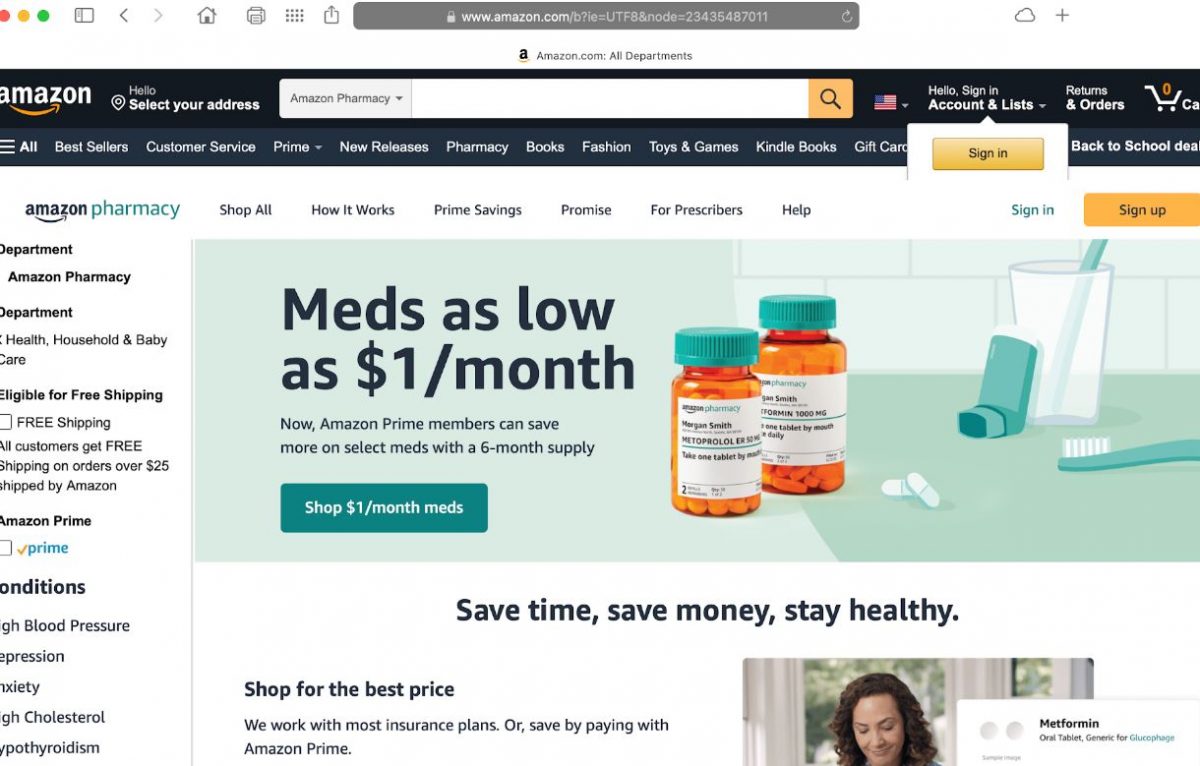 資料提供：Amazon のヘルスケア事業と今後の方向性について