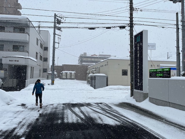 本日は大雪・・・外来受診は無理しないでください。土日もやっていますので！