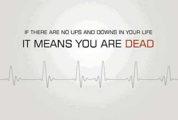 Life without up and downは耐えられますか？？