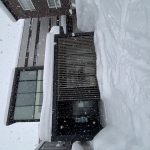 雪害・・・今日の外来&訪問は無理はできないですね。