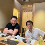 当院で勤務してくれていた先生が学会のため札幌に。情報交換・・・