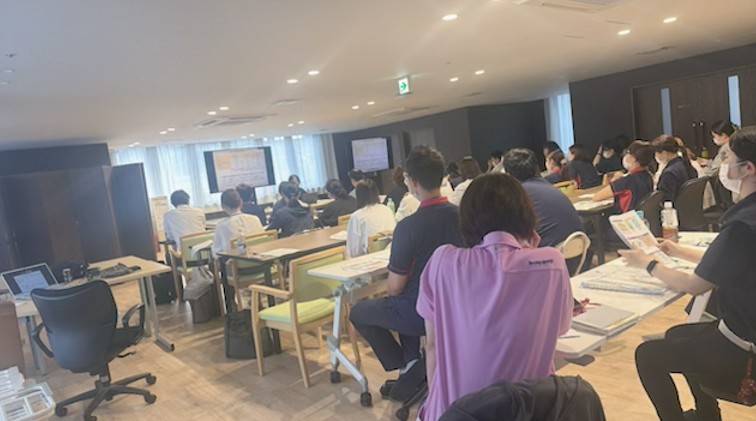 昨日は法人内での緩和ケア研修会！講師の先生ありがとうございました。